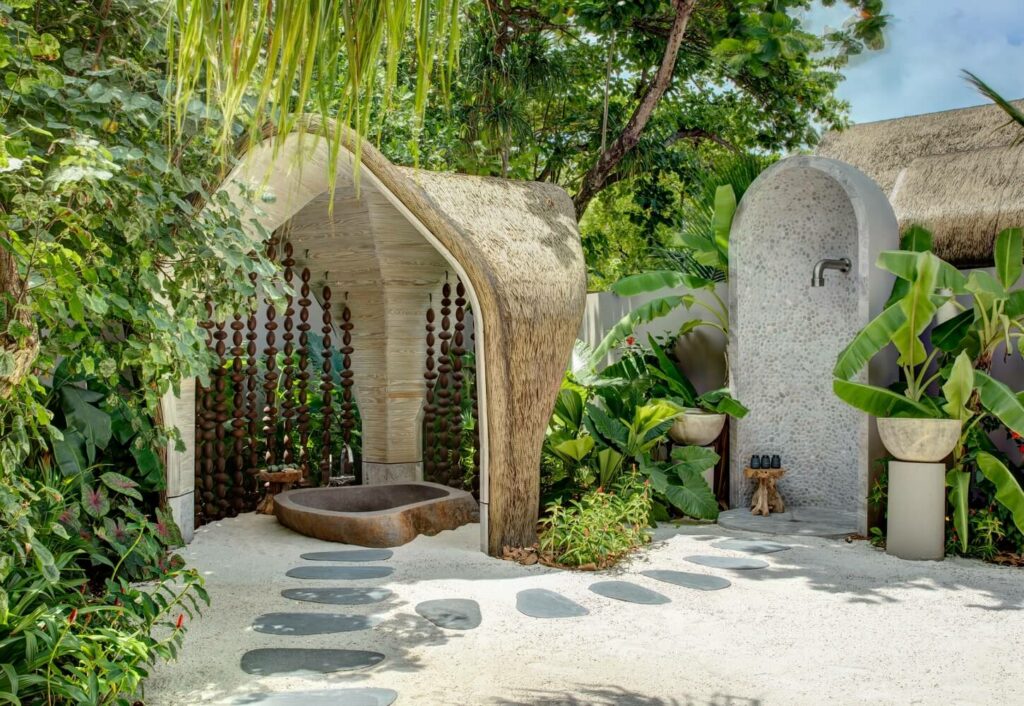 JOALI BEING - Well Living Spaces - Two Bedroom Beach Pool Villa - Outdoor Shower - _1450x1000px